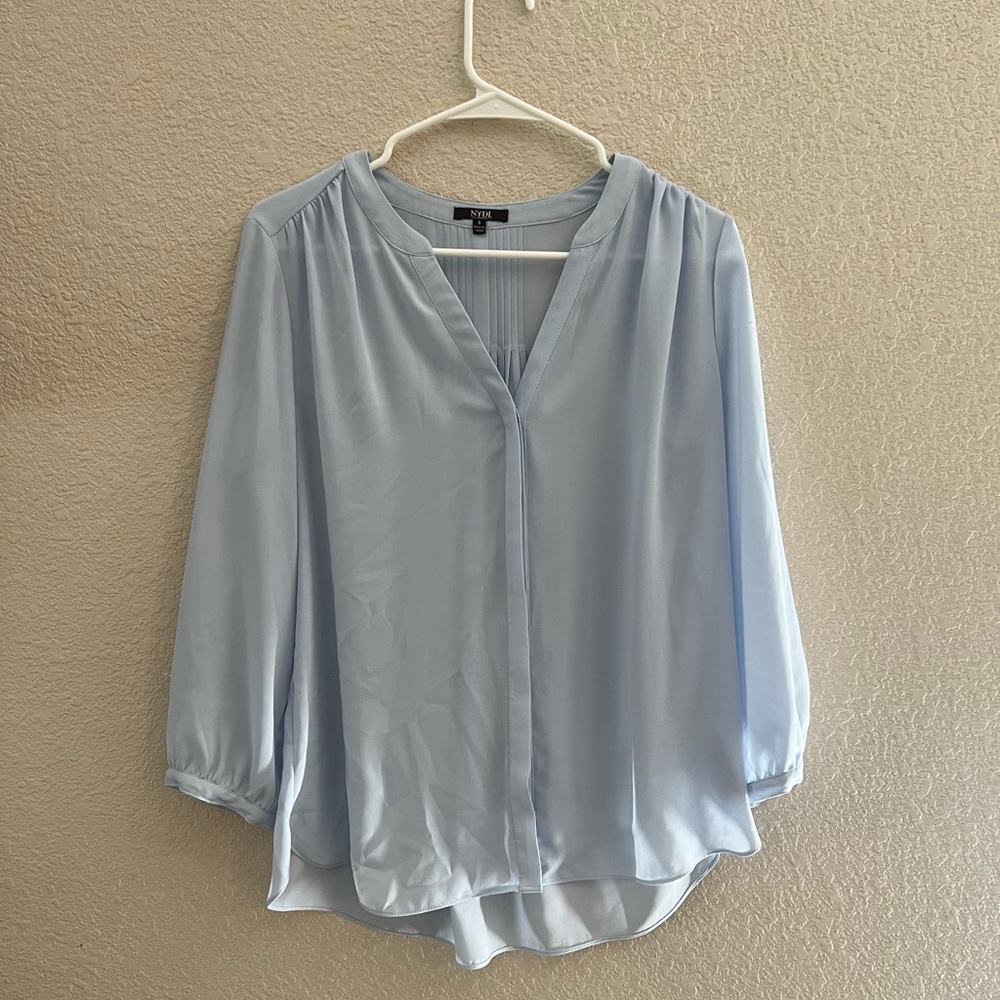 Light Blue Blouse